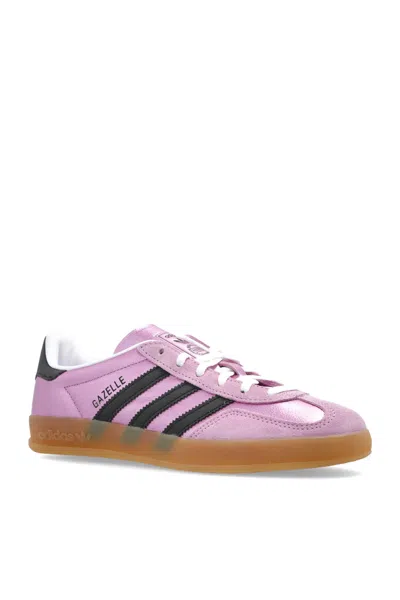 Adidas Originals Gazelle Indoor Sneakers In Purple