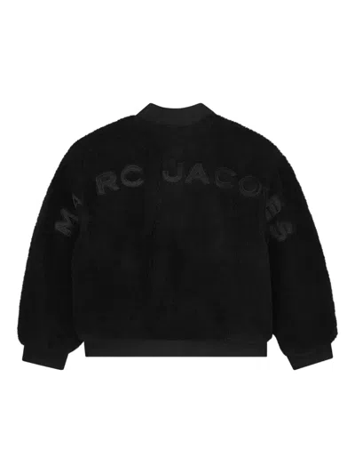 Marc Jacobs Panelled Bomber Jacket In Black