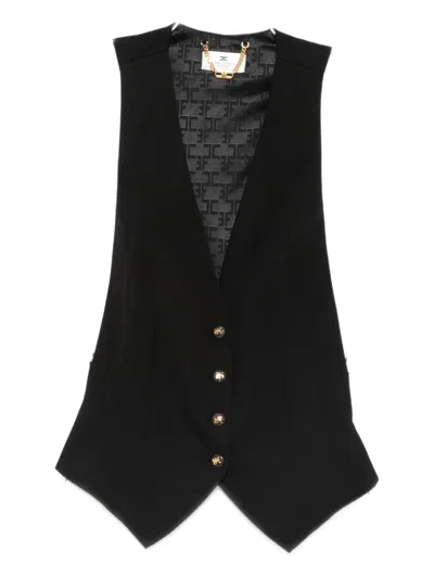 Elisabetta Franchi Button-fastening Waistcoat In Multi