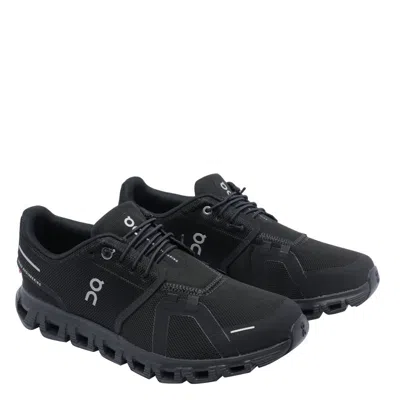 On Running Cloud 6 Sneakers With Bio-attributed Zero-gravity Foam Midsole In Black