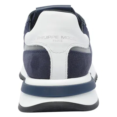 Philippe Model Mesh-panelled Sneakers In Blue