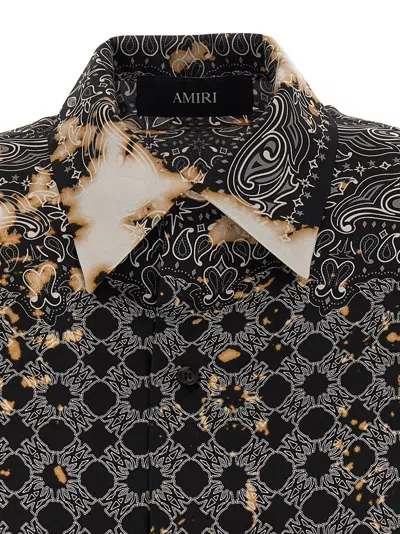 Amiri 'beach Bandana Bowling' Shirt In Multi