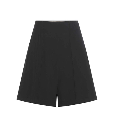 Chloé High-rise Shorts In Llack