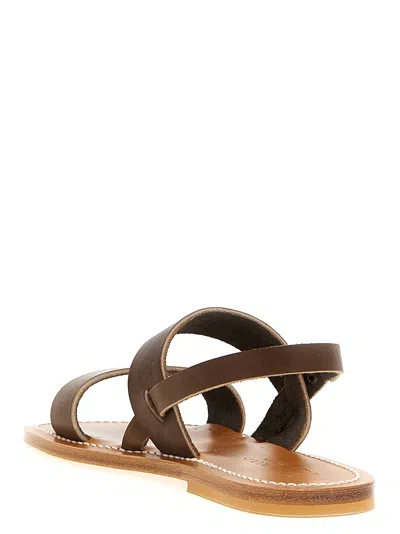 K.jacques Saint Tropez Barigoule Sandals Brown In Brown
