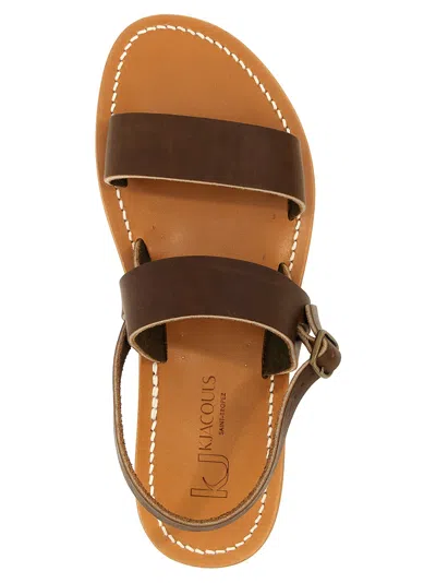 K.jacques Saint Tropez Barigoule Sandals Brown In Brown
