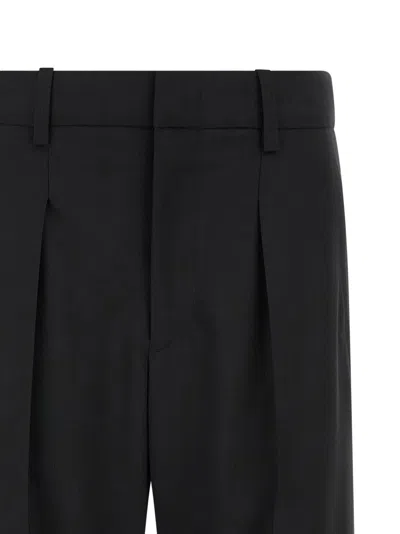 Isabel Marant Lisetta Wool High-rise Pleated Pant In Black
