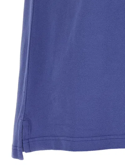 Etro Paisley-print Button Polo Shirt In Blue