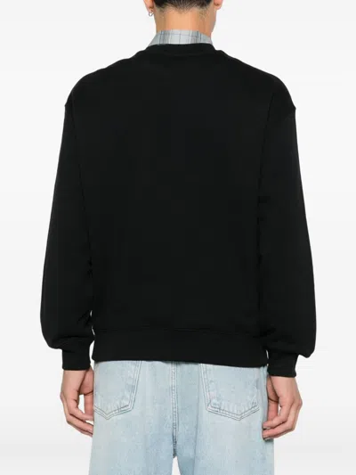 Maison Kitsuné Maison Kitsune Classic Pullover Sweater For Men In Black