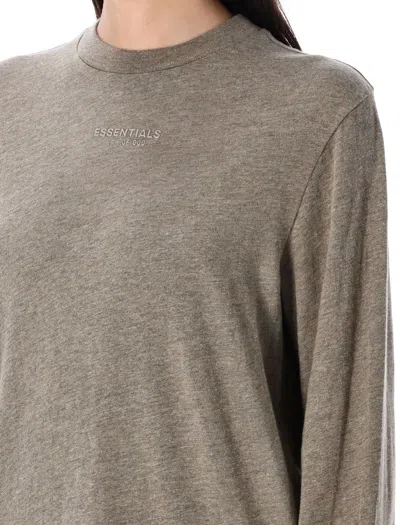 Essentials Fear Of God T Shirts And Polos In Gray