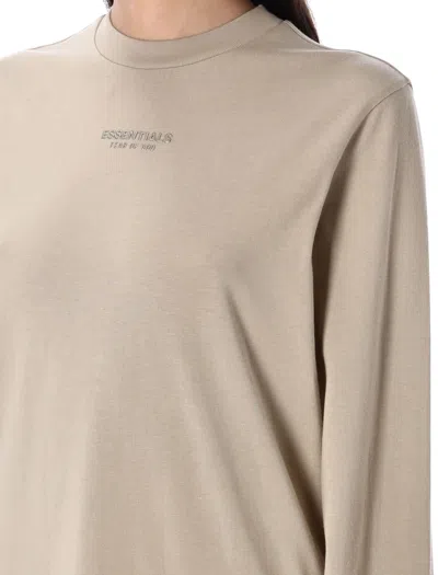 Essentials Fear Of God T Shirts And Polos In Brown