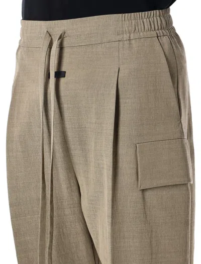 Fear Of God Trousers In Neutral
