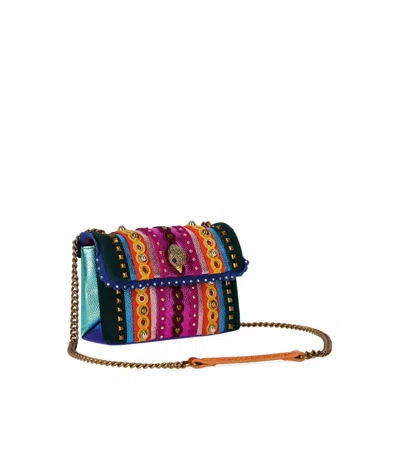 Kurt Geiger Kensington Studs Multicolored Crossbody Bag In Multi
