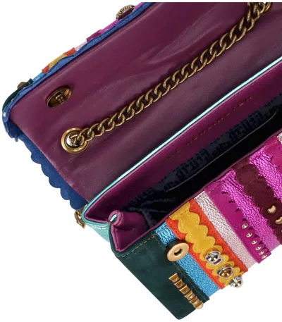 Kurt Geiger Kensington Studs Multicolored Crossbody Bag In Multi