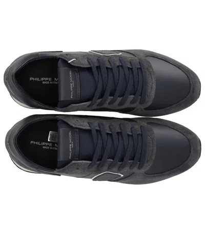 Philippe Model Trpx Basic Sneakers In Blue