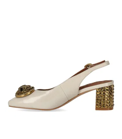 Kurt Geiger London Chelsea Block Bone Slingback Pumps In Multi