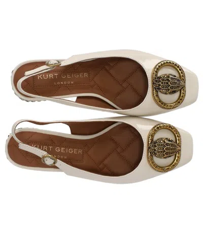 Kurt Geiger London Chelsea Block Bone Slingback Pumps In Multi