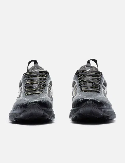 Asics Gel Kinetic Fluent Sneakers With Textured Upper And Sculpted Design In Multi