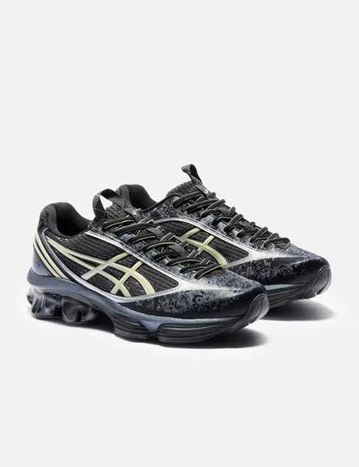 Asics Gel Kinetic Fluent Sneakers With Textured Upper And Sculpted Design In Multi