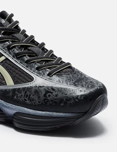 Asics Gel Kinetic Fluent Sneakers With Textured Upper And Sculpted Design In Multi