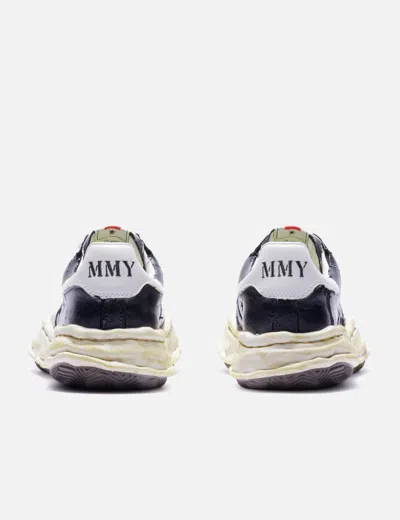 Miharayasuhiro Blakey Og Sole Film Attached Canvas Low-top Sneaker In Black