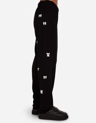 Lauren Moshi Tanzy Puff Bow In Black