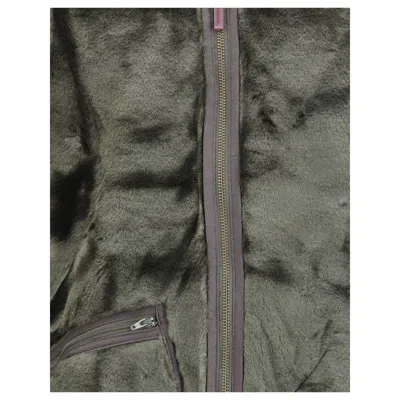 Barbour Warm Pile Waistcoast Green Sleeveless In Green