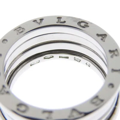 Pre-owned Bvlgari B.zero1 White Gold (18k) Band Ring ()