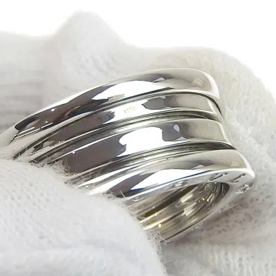 Pre-owned Bvlgari B.zero1 White Gold (18k) Band Ring ()