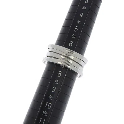 Pre-owned Bvlgari B.zero1 White Gold (18k) Band Ring ()