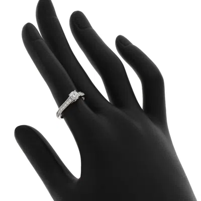 Pre-owned Cartier Silver Platinum 950 Band Ring ()