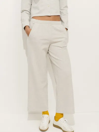Alex Mill Madeline Pleat Trouser In Twill In White