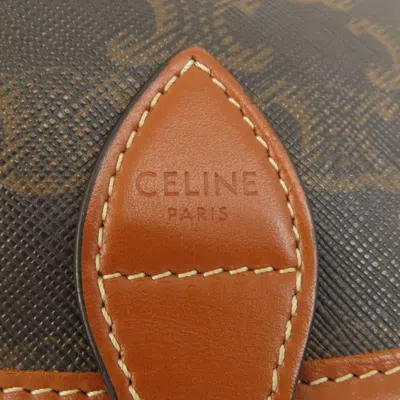 Pre-owned Celine Macadam Brown Pvc Shoulder Bag ()