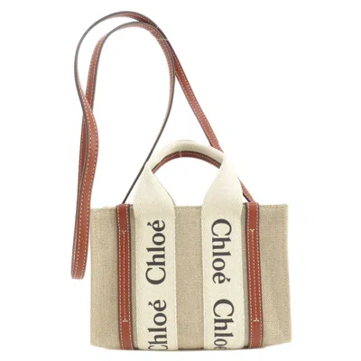 Pre-owned Chloé Brown Canvas Shoulder Bag ()