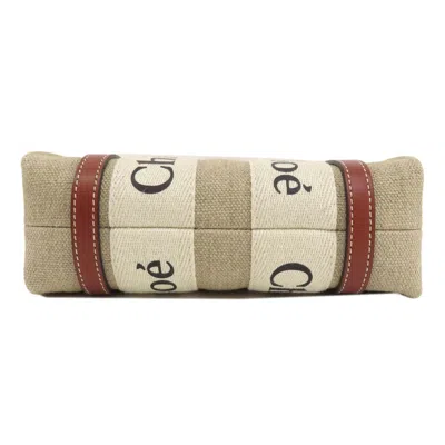 Pre-owned Chloé Brown Canvas Shoulder Bag ()