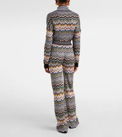 Missoni Lange Hose Mit Chevronmuster In Multi