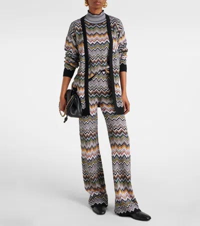 Missoni Lange Hose Mit Chevronmuster In Multi