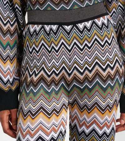 Missoni Lange Hose Mit Chevronmuster In Multi
