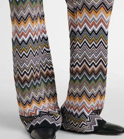 Missoni Lange Hose Mit Chevronmuster In Multi