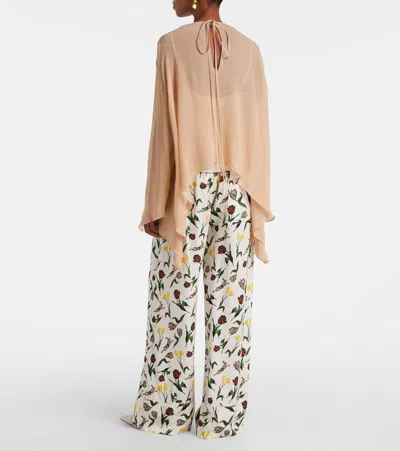 Marni Solid-color Long-sleeve Top In Brown