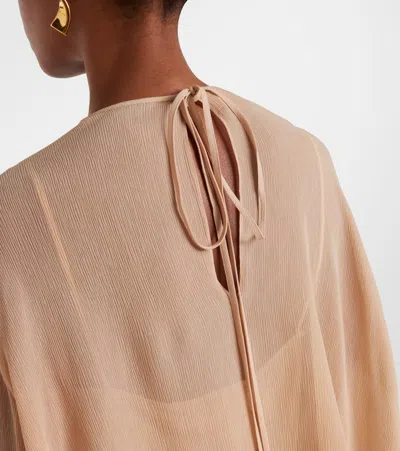 Marni Solid-color Long-sleeve Top In Brown