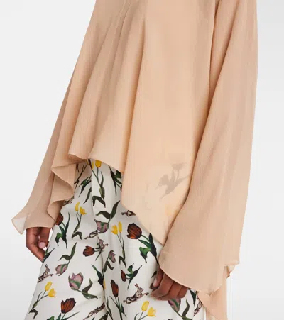 Marni Solid-color Long-sleeve Top In Brown