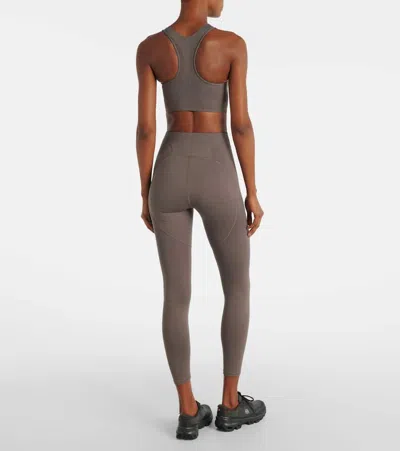 Adidas By Stella Mccartney Asmc Truepurpose Training 7/8 Leggings In Gray