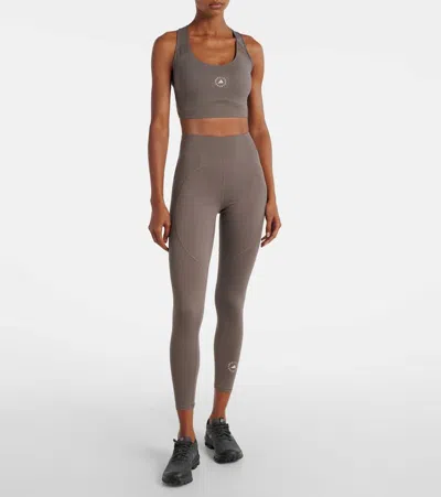Adidas By Stella Mccartney Asmc Truepurpose Training 7/8 Leggings In Gray