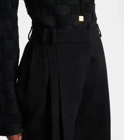 ROBENA初剪羊毛直筒裤