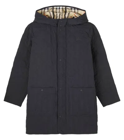 Burberry Ekd Quilted Jacket In Black