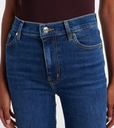Frame Le Sleek Straight Jeans Stargirl In Blue