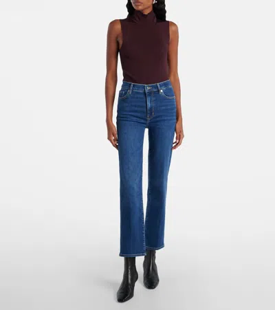 Frame Le Sleek Straight Jeans Stargirl In Blue