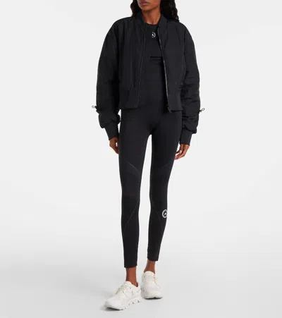 Adidas By Stella Mccartney Truepace Leggings In Black