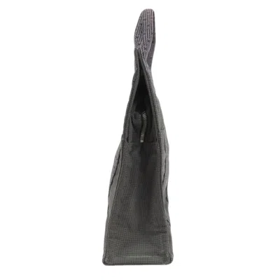 Pre-owned Hermes Her Line Gray Canvas Tote Bag ()