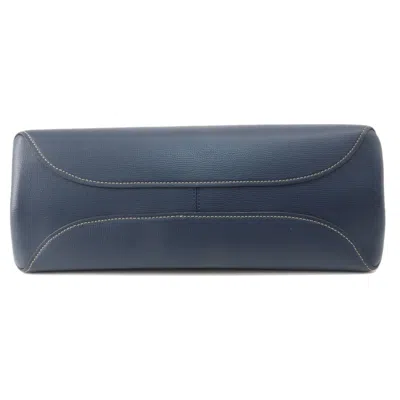 Pre-owned Kate Spade Navy Leather Tote Bag ()